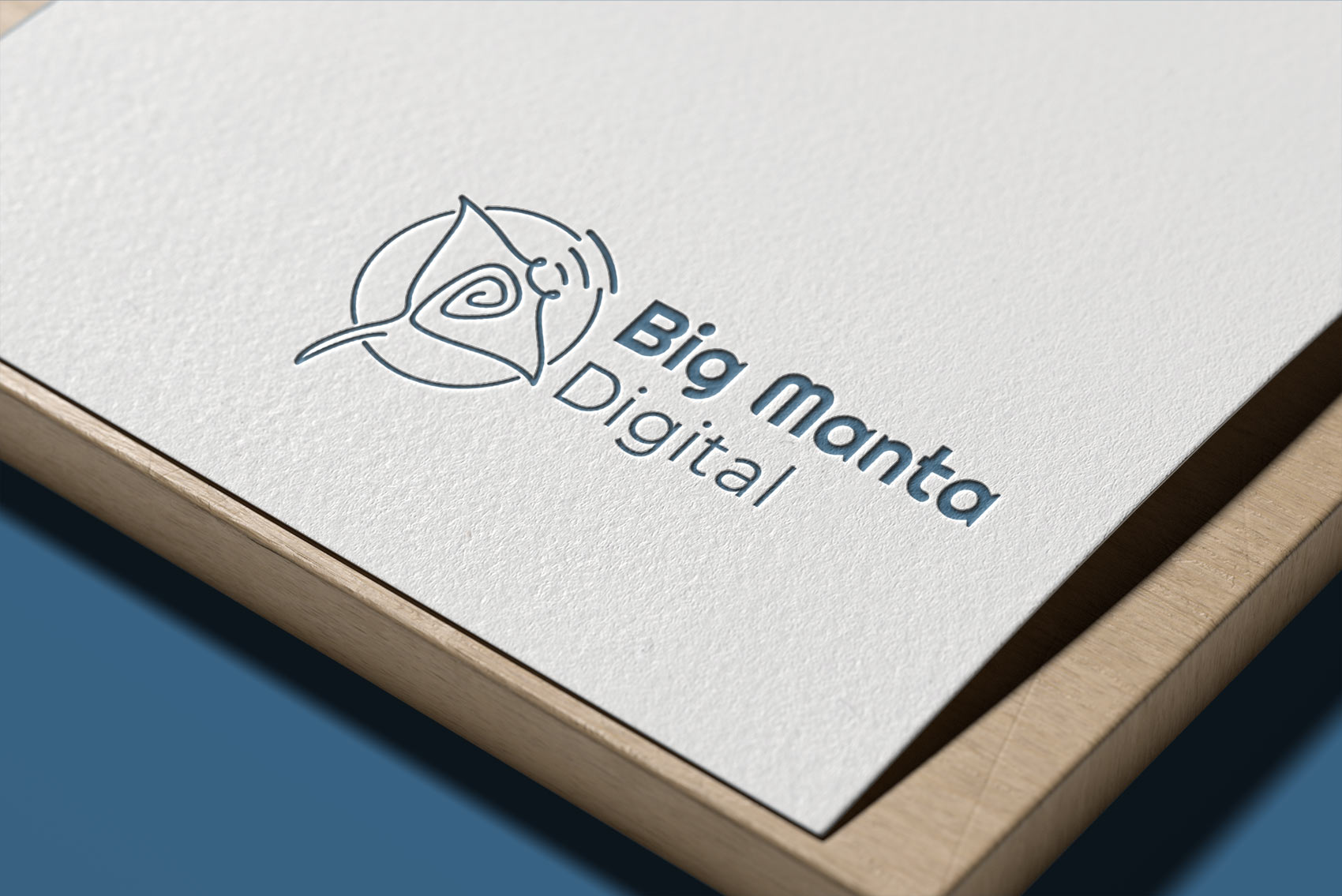 Logotype écobrandé Big Manta